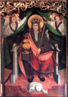 pictură; Regele Oswald