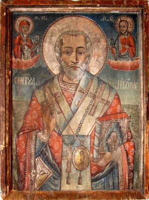 icoană - Gheorghe fiul lui Iacov; Sf. Nicolae