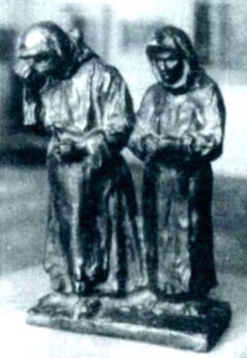 sculptură - Han, Oscar; Două țărănci