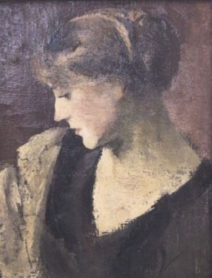 pictură - Theodorescu-Sion, Ion; Soția artistului