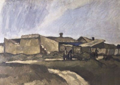 pictură - Iser, Iosif; Peisaj dobrogean