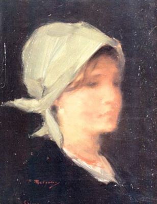 pictură - Grigorescu, Nicolae; Cap de țărăncuță