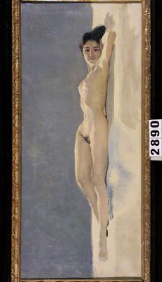 pictură de șevalet - Coulin, Arthur; Nud