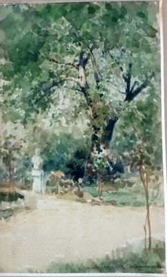 acuarelă - Vermont, Nicolae; Parc