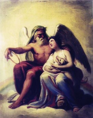 pictură - Tattarescu, Gheorghe; Timpul