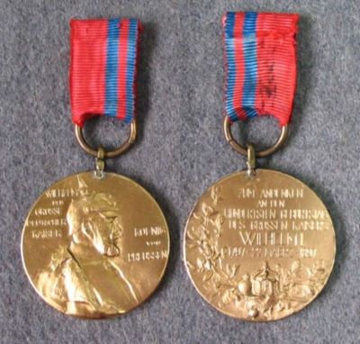 medalie comemorativă; Medalia comemorativă „WILHELM I”