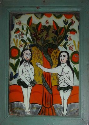 icoană; Adam și Eva