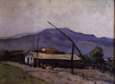 peisaj - Bălțatu, Adam; La bariera Huși