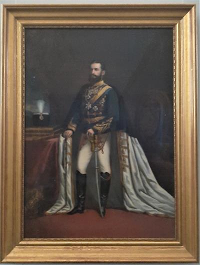 pictură de șevalet - Szathmári, Carol Popp de; Domnitorul Carol I
