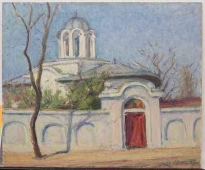 pictură de șevalet - Avakian, Hrandt; Biserica Schitul Darvari