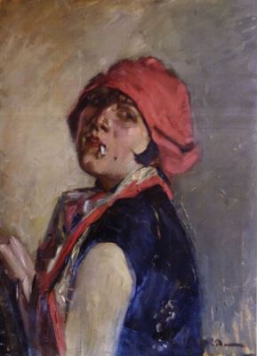portret - Manea, Grigore; Ștrengărița