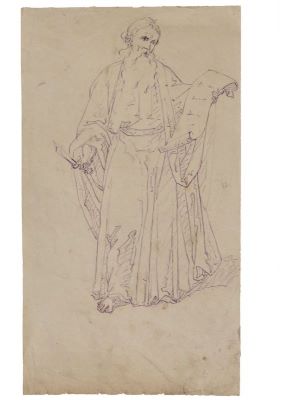 schiță - Tattarescu, Gheorghe; Bătrân - Personaj biblic