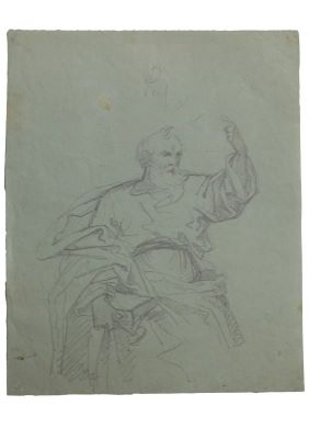 studiu de portret - Tattarescu, Gheorghe; Apostolul Petru