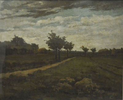 pictură de șevalet - Andreescu, Ion; Câmp