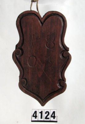 tablă de breaslă - necunoscut; Tabla breslei tăbăcarilor