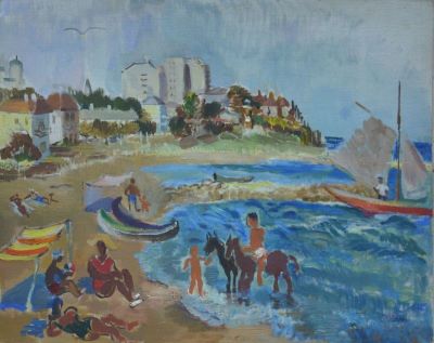 pictură de șevalet - Dem-Bălăcescu, Lucia; Mangalia