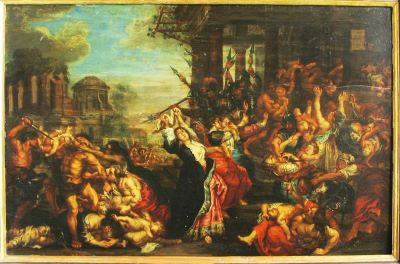 pictură de șevalet - Rubens, Peter Paul; Uciderea pruncilor din Bethleem