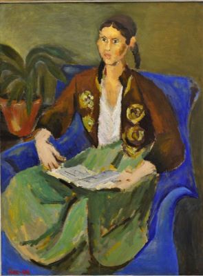 pictură de șevalet - Catargi, Henri H.; Tătăroaică