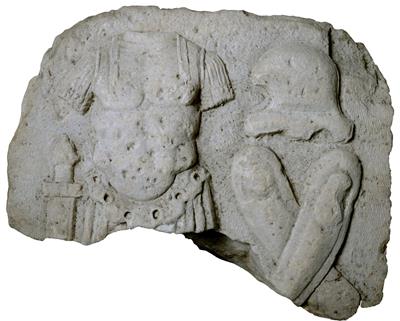 basorelief -  ; Bloc triumfal