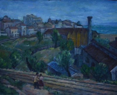 pictură de șevalet - Bunescu, Marius; Peisaj