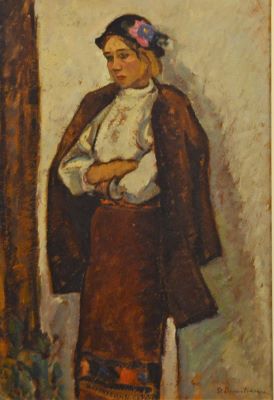 pictură de șevalet - Dimitrescu, Ștefan; Țărancă