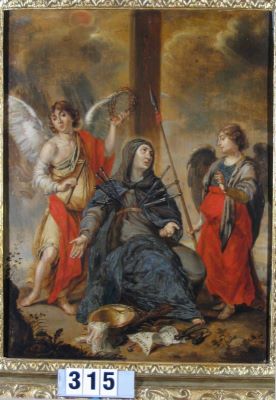 pictură de șevalet - Diepenbeeck, Abraham van; Chinurile Mariei