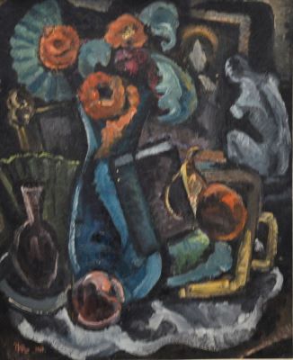 pictură de șevalet - Michăilescu, Corneliu; Natură statică