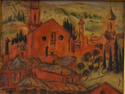 pictură de șevalet - Eleutheriade, Micaela; Perrugia