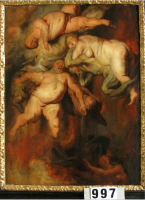 pictură de șevalet - Rubens, Peter Paul; Prăbușirea îngerilor răi