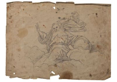 schiță - Tattarescu, Gheorghe; Dumnezeu Tatăl