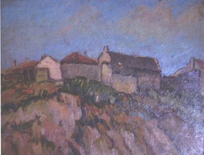 pictură de șevalet - Ghiață, Dumitru; Peisaj