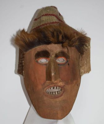 mască de cap - Pavel Terțiu, n.1899; Mască de Om tânăr