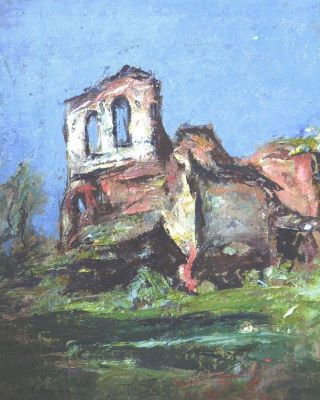 pictură de șevalet - Petrașcu, Gheorghe; Ruine