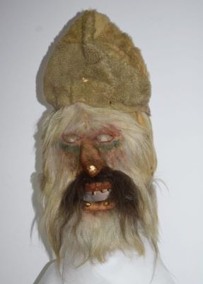 mască de cap - Vrânceanu, Dumitru; Mască de Moș