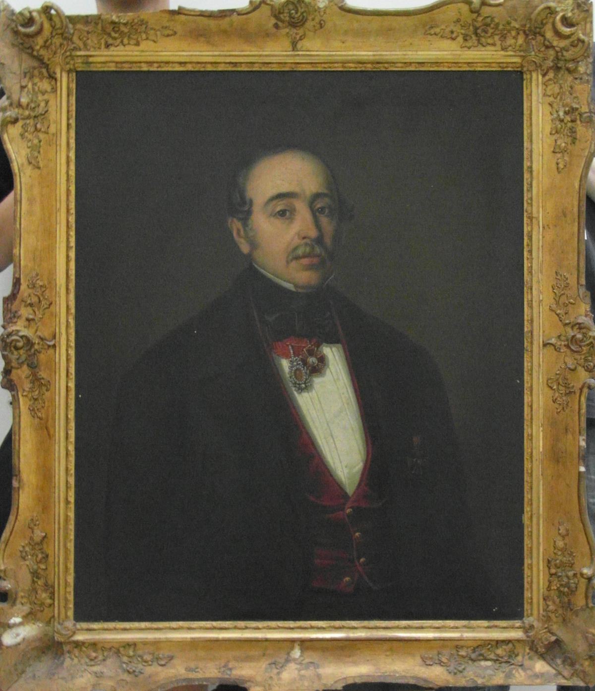 pictură de șevalet. Tattarescu, Gheorghe M.. Portretul lui Ioan Al. Filipescu - INP, Bunuri culturale mobile clasate în Tezaurul Patrimoniului Cultural Naţional