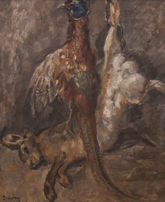 pictură de șevalet - Dărăscu, Nicolae; Vânat