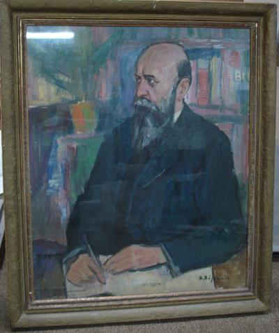 pictură de șevalet - Băjenaru, Dan; „Nicolae Iorga