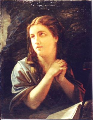 pictură de șevalet - Tattarescu, Gheorghe; Magdalena
