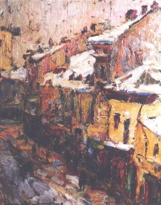 pictură de șevalet - Schweitzer-Cumpăna, Rudolf; Calea Griviței