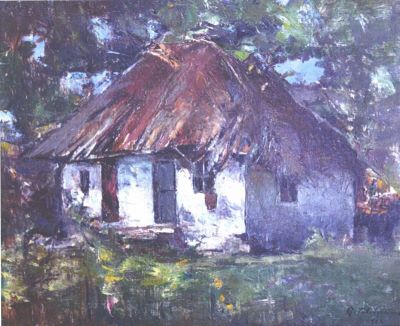 pictură de șevalet - Petrașcu, Gheorghe; Casă