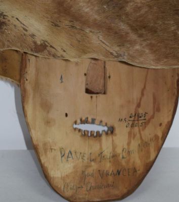 mască de cap - Pavel Terțiu, n.1899; Mască de Om tânăr