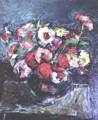 pictură de șevalet - Petrașcu, Gheorghe; Vas cu anemone