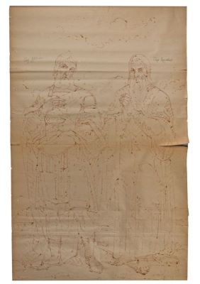 desen - Tattarescu, Gheorghe; Profeții Ghideon și Ezechiil