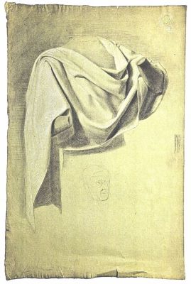 desen - Tattarescu, Gheorghe; Studiu de drapaj