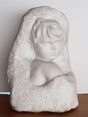 altorelief - Boucher, Alfred; Bust de copil