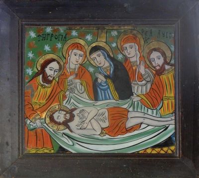 icoană; Prohodul lui Iisus