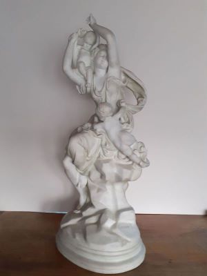 ronde-bosse - Carrier-Belleuse, Albert Ernest; Nimfă și amorași