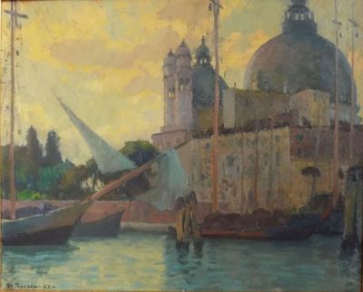 pictură de șevalet - Popescu, Ștefan; Veneția