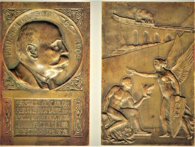 basorelief - Storck, Frederic; Emil S. Miclescu