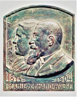 basorelief - Storck, Frederic; Marie si Erhard Wolff